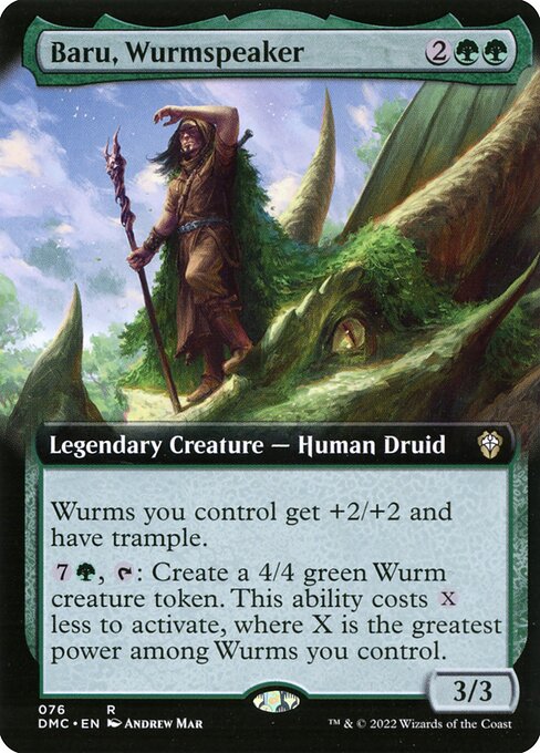 Baru, Wurmspeaker - Dominaria United Commander