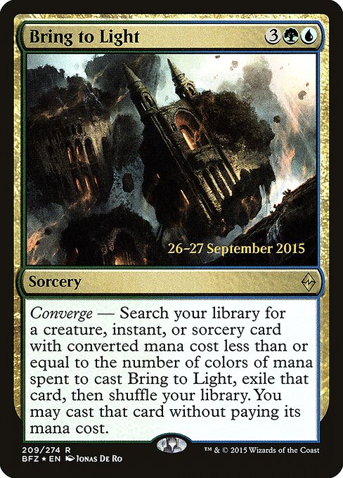 Bring to Light - Battle for Zendikar Promos