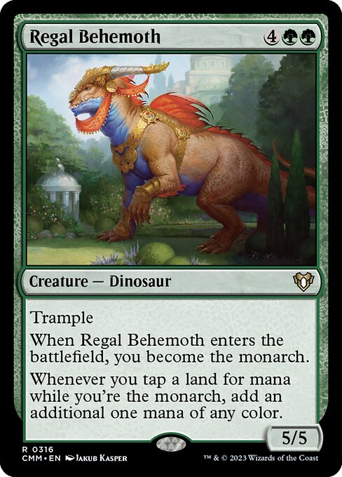 Regal Behemoth - Commander Masters