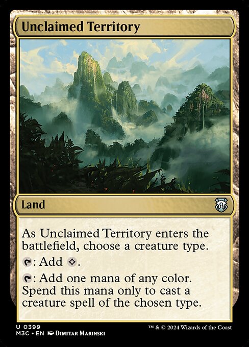 Unclaimed Territory - Modern Horizons 3 Commander