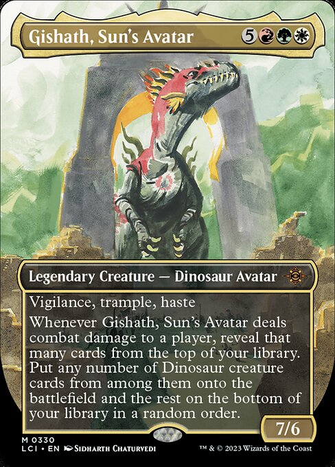 Gishath, Sun's Avatar - The Lost Caverns of Ixalan