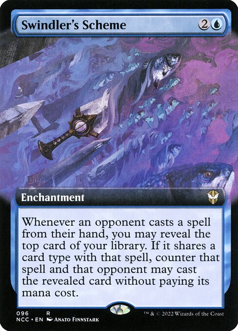 Swindler's Scheme - New Capenna Commander - Extended Art