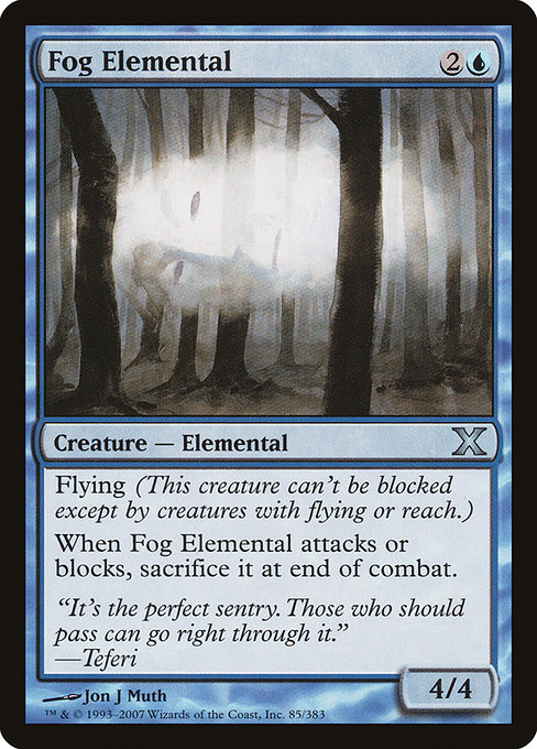 Fog Elemental - Tenth Edition