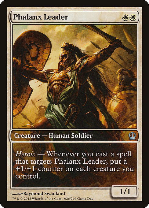 Phalanx Leader - Theros Promos