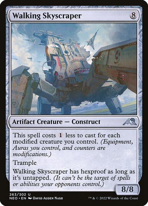 Walking Skyscraper - Kamigawa: Neon Dynasty