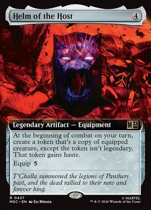 Helm of the Host - Marvel Super Heroes Commander - Extended Art