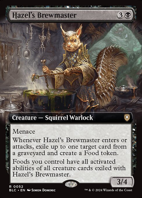 Hazel's Brewmaster - Bloomburrow Commander