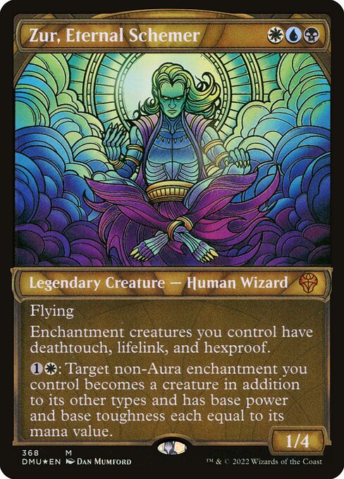 Zur, Eternal Schemer - Dominaria United - Textured Foil