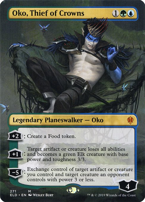 Oko, Thief of Crowns - Throne of Eldraine