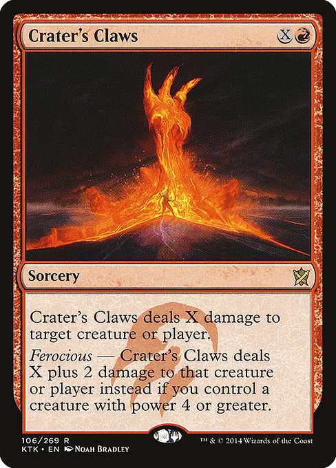 Crater's Claws - Khans of Tarkir