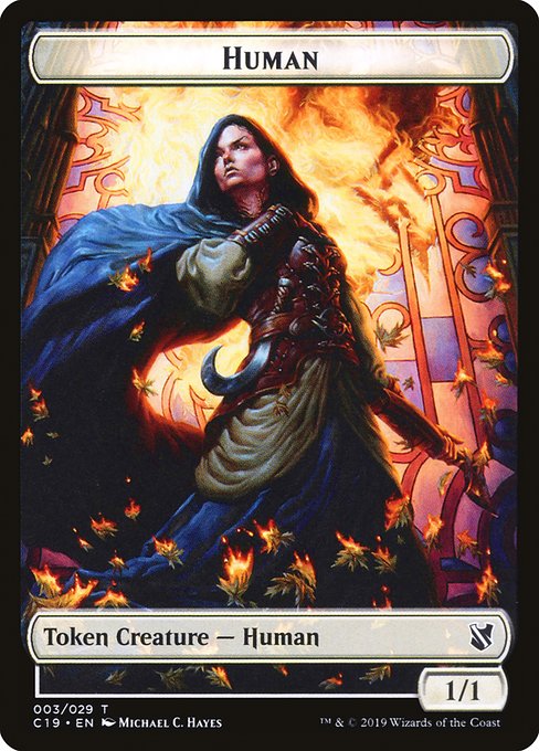 Human - Commander 2019 Tokens