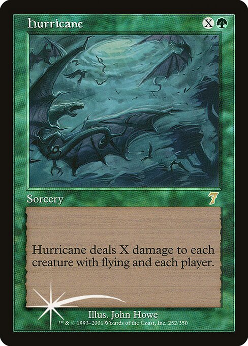 Hurricane - Seventh Edition - Promo Foil