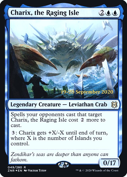 Charix, the Raging Isle - Zendikar Rising Promos - Promo Foil