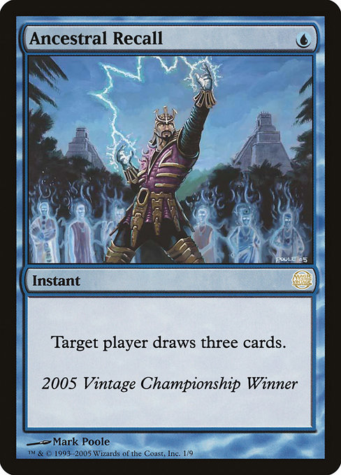 Ancestral Recall - Vintage Championship