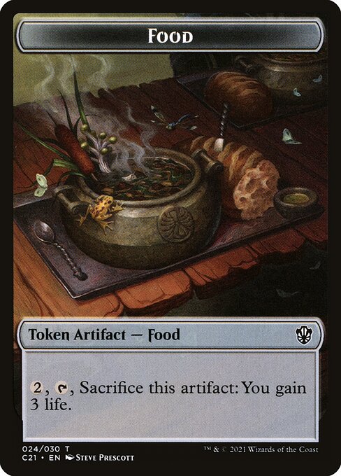 Food - Commander 2021 Tokens