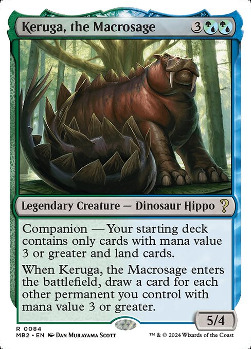 Keruga, the Macrosage - Mystery Booster 2