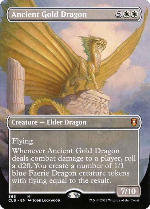 Ancient Gold Dragon - Commander Legends: Battle for Baldur's Gate