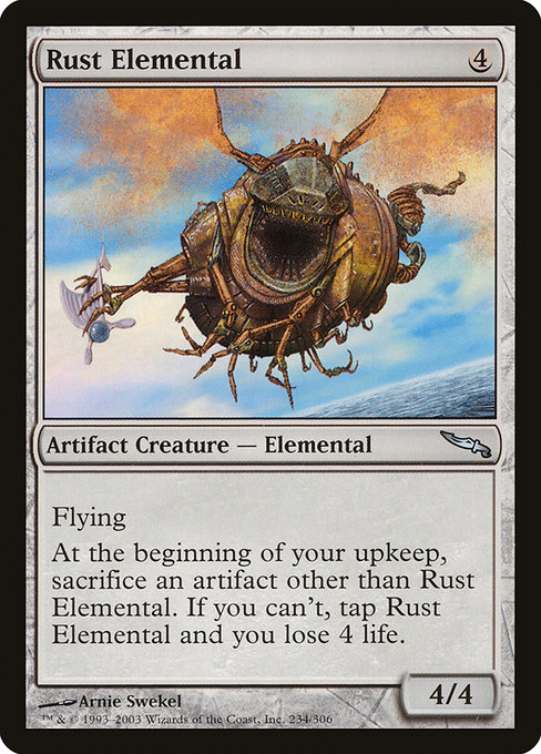 Rust Elemental - Mirrodin