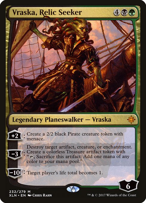 Vraska, Relic Seeker - Ixalan