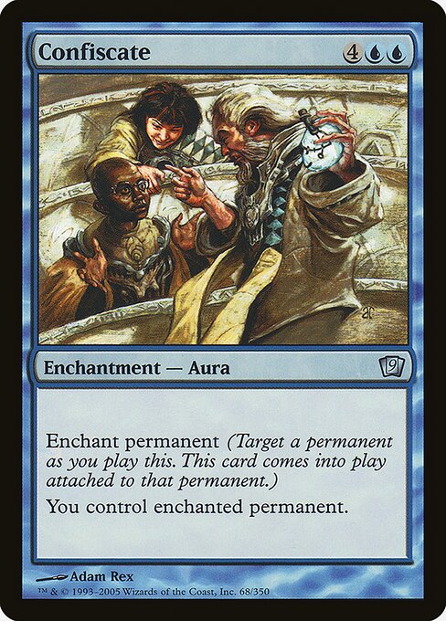 Confiscate - Ninth Edition - Promo Foil