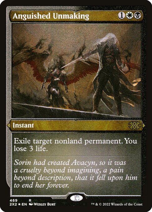 Anguished Unmaking - Double Masters 2022 - Etched Foil