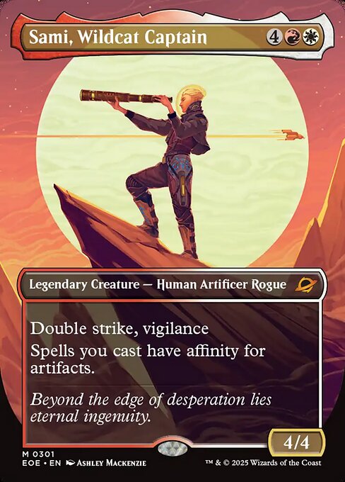 Sami, Wildcat Captain - Edge of Eternities - Borderless