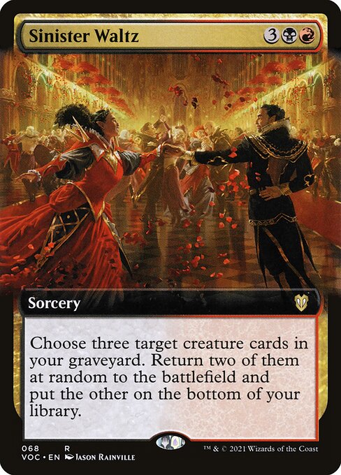 Sinister Waltz - Crimson Vow Commander