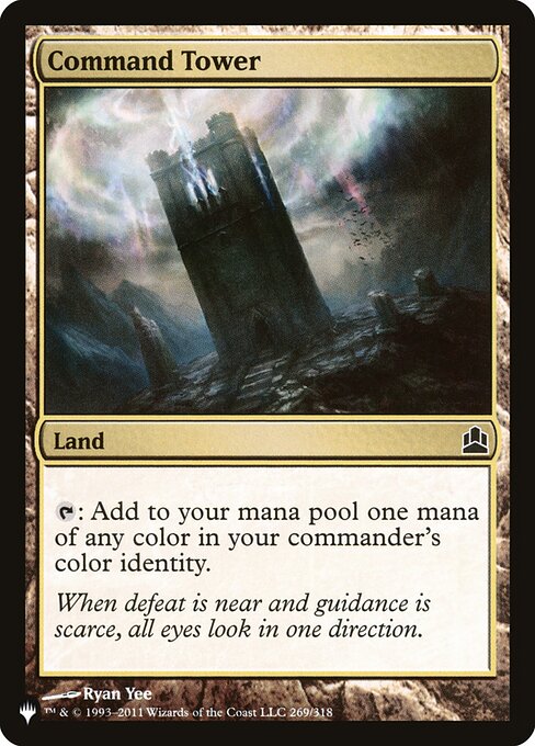 Command Tower - The List