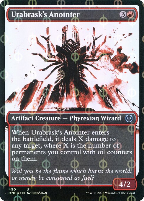 Urabrask's Anointer - Phyrexia: All Will Be One - Step & Compleat, Showcase