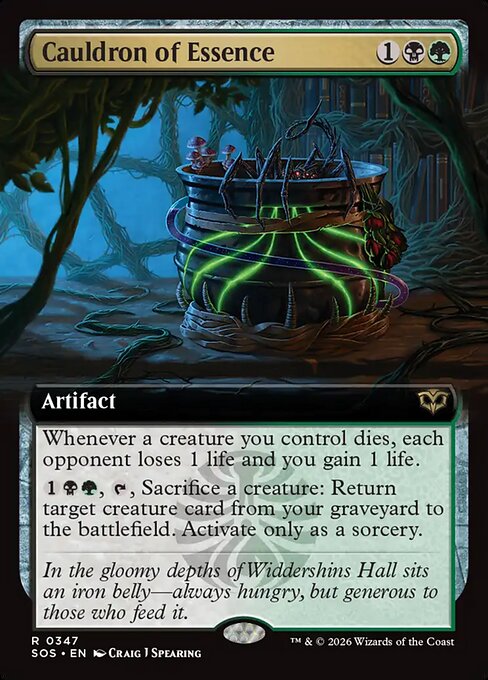 Cauldron of Essence - Secrets of Strixhaven - Extended Art