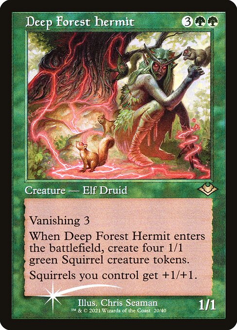 Deep Forest Hermit - Modern Horizons 1 Timeshifts - Promo Foil