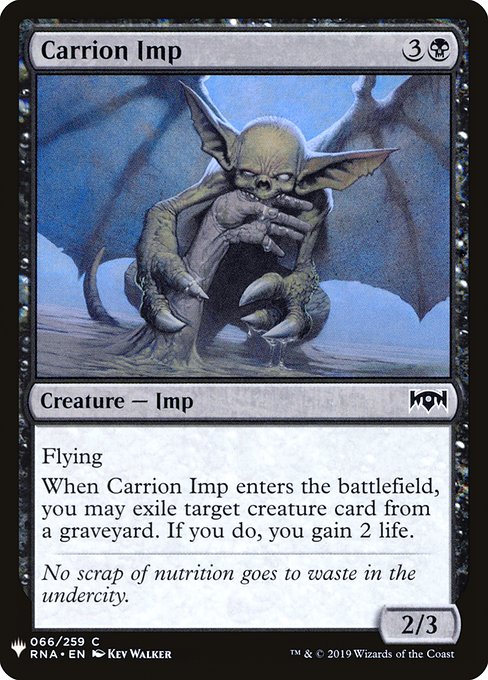 Carrion Imp - The List
