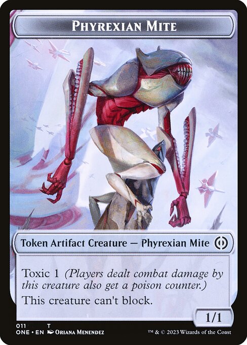 Phyrexian Mite - Phyrexia: All Will Be One Tokens