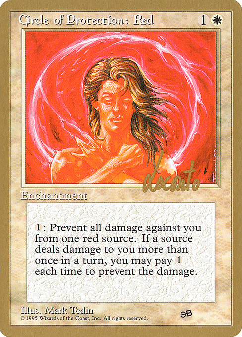 Circle of Protection: Red - Pro Tour Collector Set