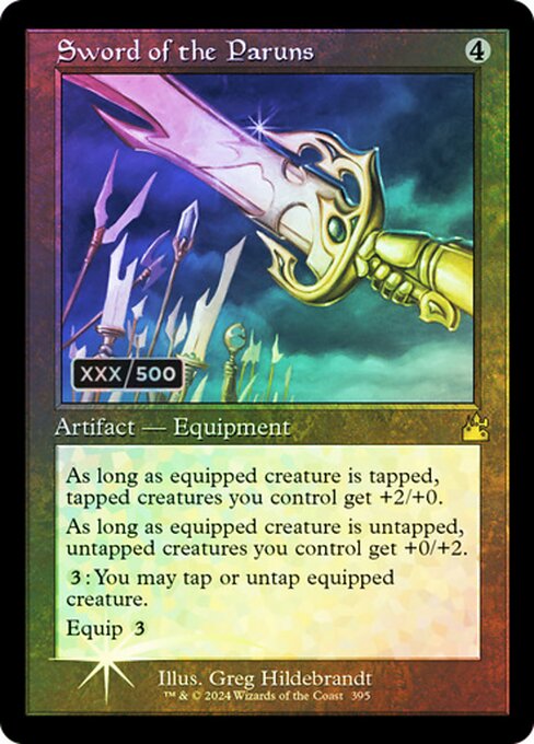 Sword of the Paruns - Ravnica Remastered - Double Rainbow, Retro