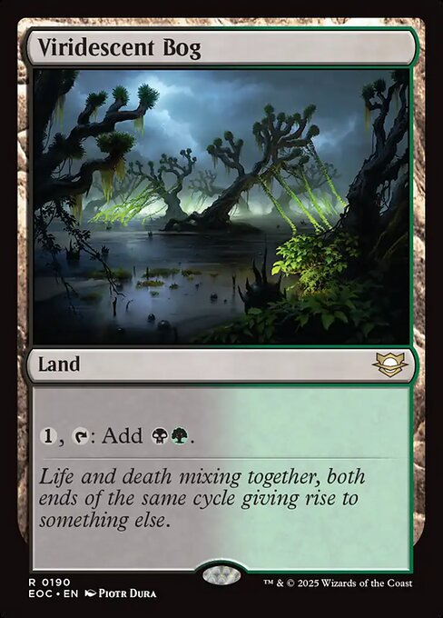 Viridescent Bog - Edge of Eternities Commander