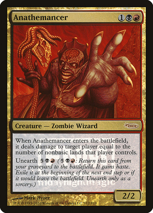 Anathemancer - Friday Night Magic 2010 - Promo Foil