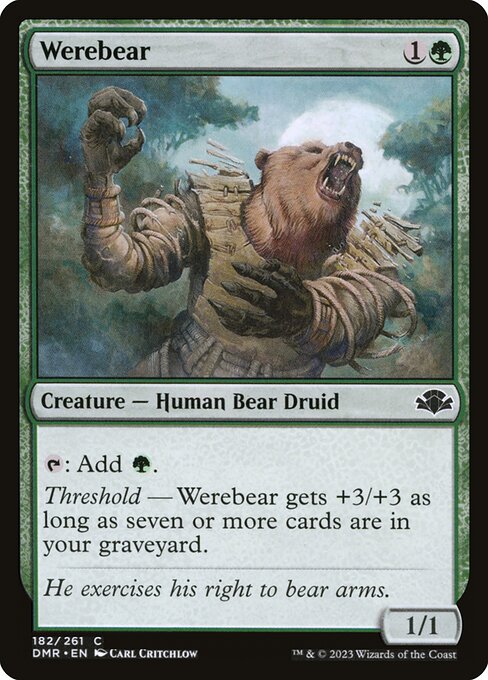 Werebear - Dominaria Remastered