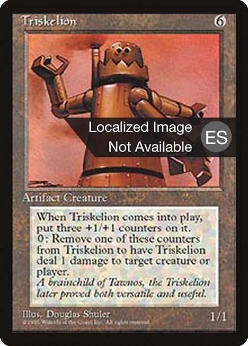 Trisquelión (Triskelion) - Fourth Edition Foreign Black Border