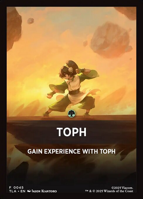 Toph - Avatar: The Last Airbender Jumpstart Front Cards