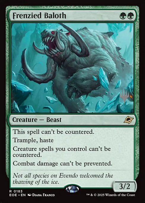 Frenzied Baloth - Edge of Eternities Promos