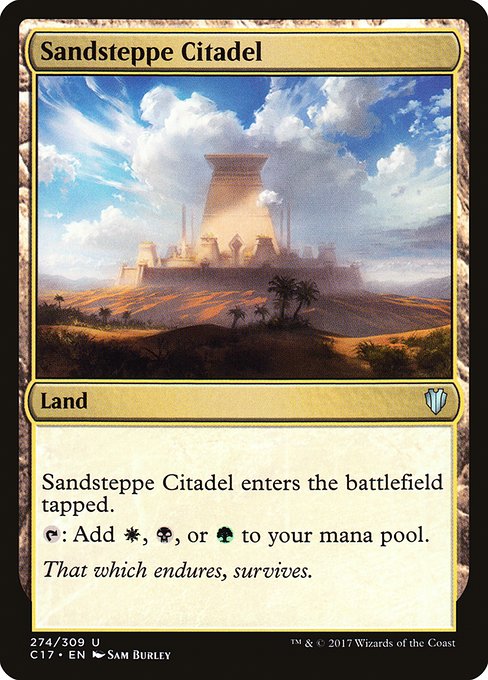 Sandsteppe Citadel - Commander 2017