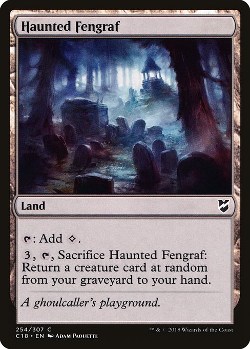 Haunted Fengraf - Commander 2018