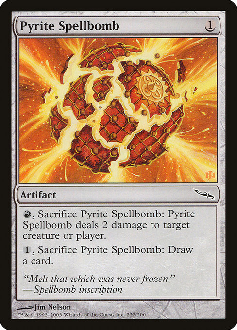 Pyrite Spellbomb - Mirrodin