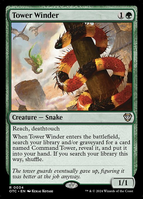 Tower Winder - Outlaws of Thunder Junction Commander