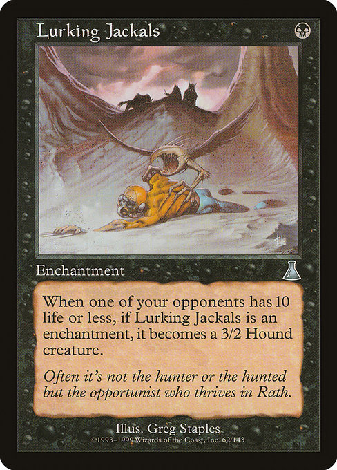 Lurking Jackals - Urza's Destiny