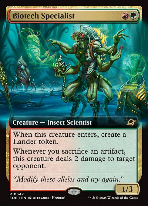 Biotech Specialist - Edge of Eternities - Extended Art