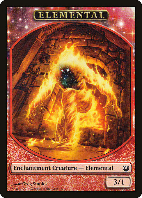 Elemental - Born of the Gods Tokens