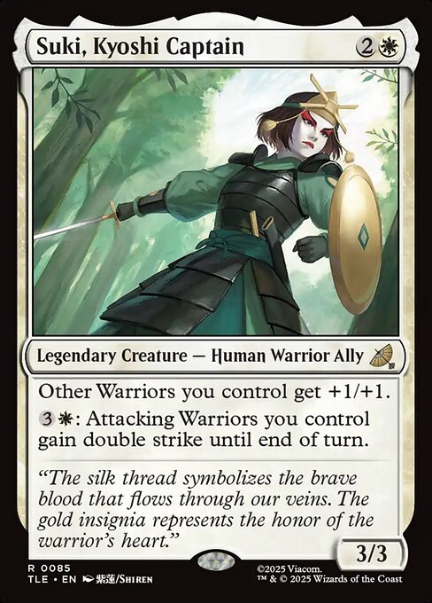Suki, Kyoshi Captain - Avatar: The Last Airbender Eternal