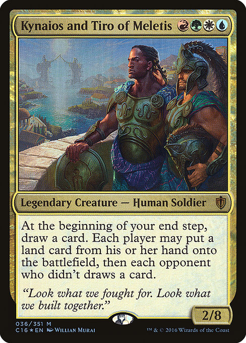 Kynaios and Tiro of Meletis - Commander 2016 - Promo Foil